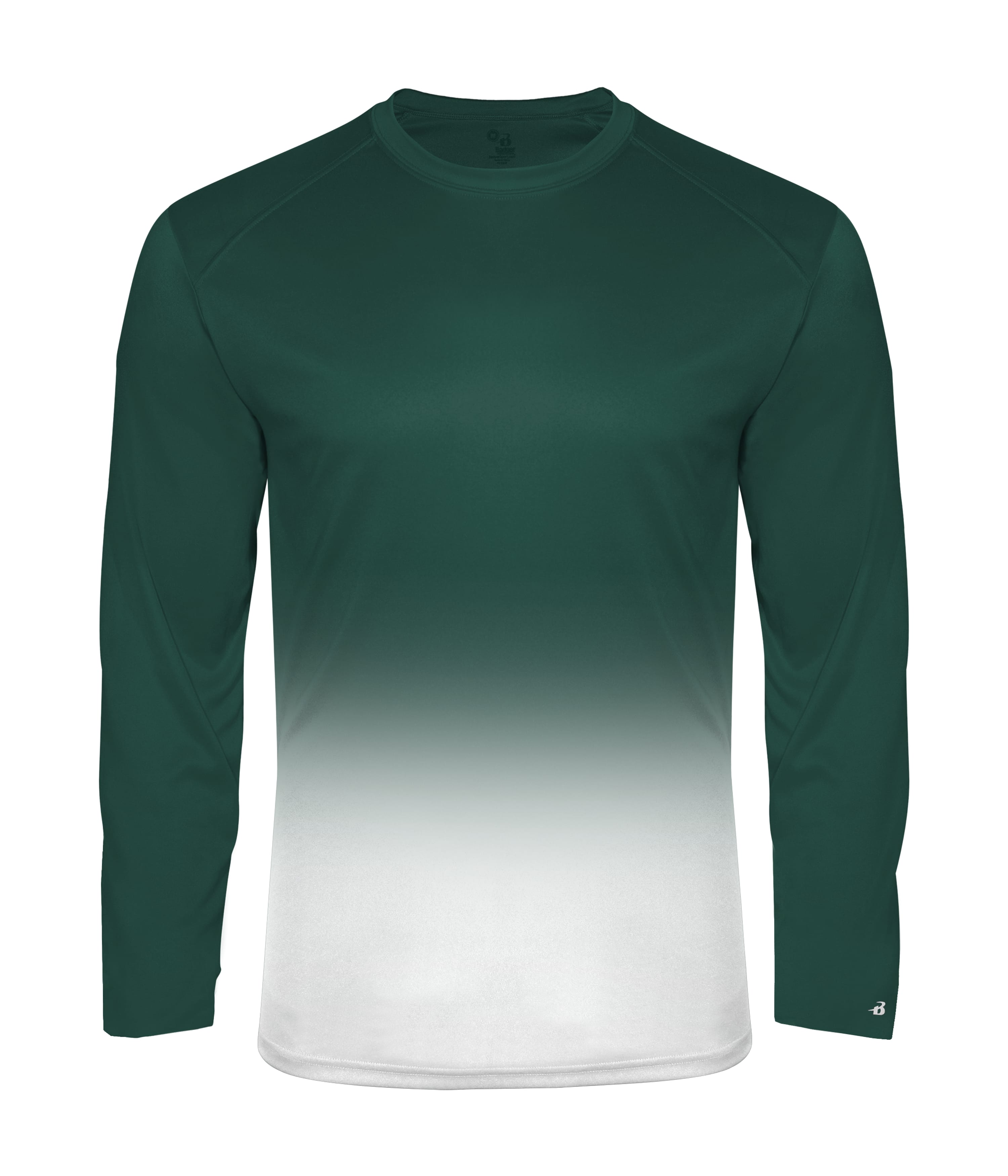 Ombre L/S Tee, custom t-shirt with logo imprint 9