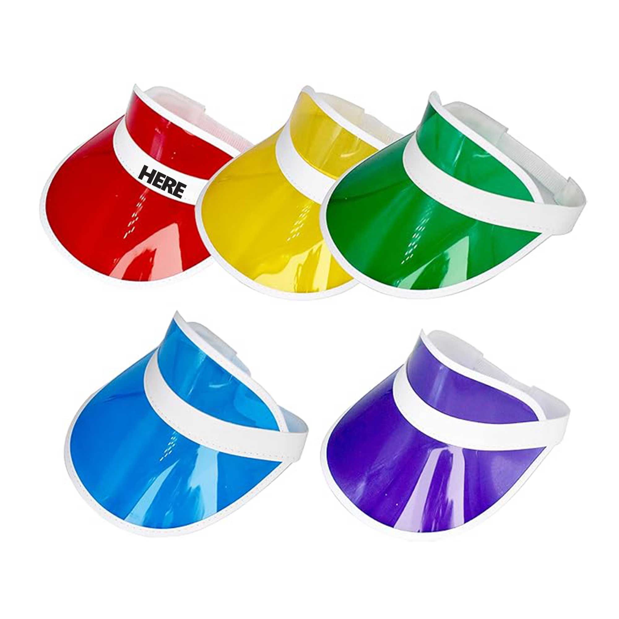 Plastic Sun Visor Hats 2