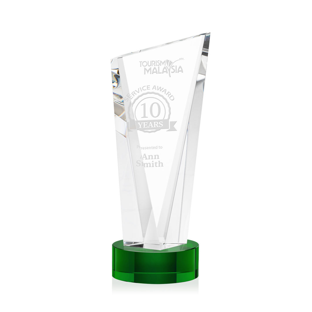 Plymouth Award on Stanrich Base - Green 8
