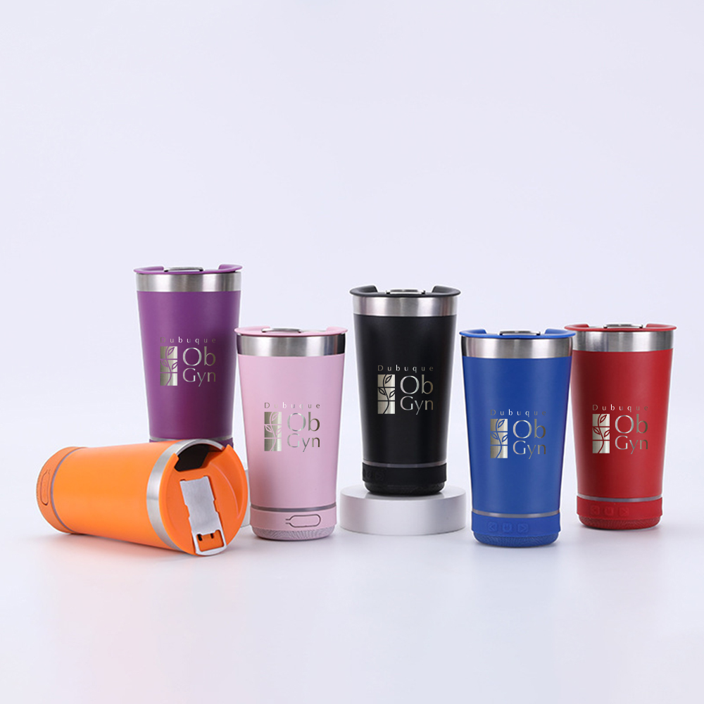 16Oz Bluetooth Speaker Beer Cup W/ Bottle Opener 5