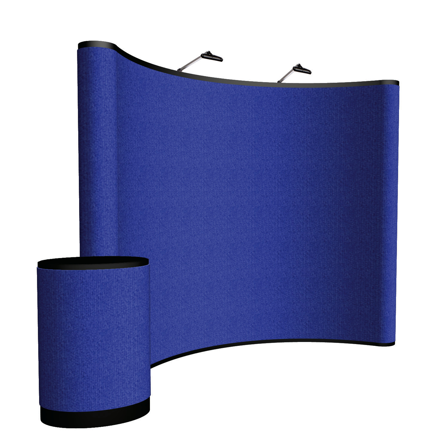10' Curved ARISE Floor Display Kit (Fabric) 9