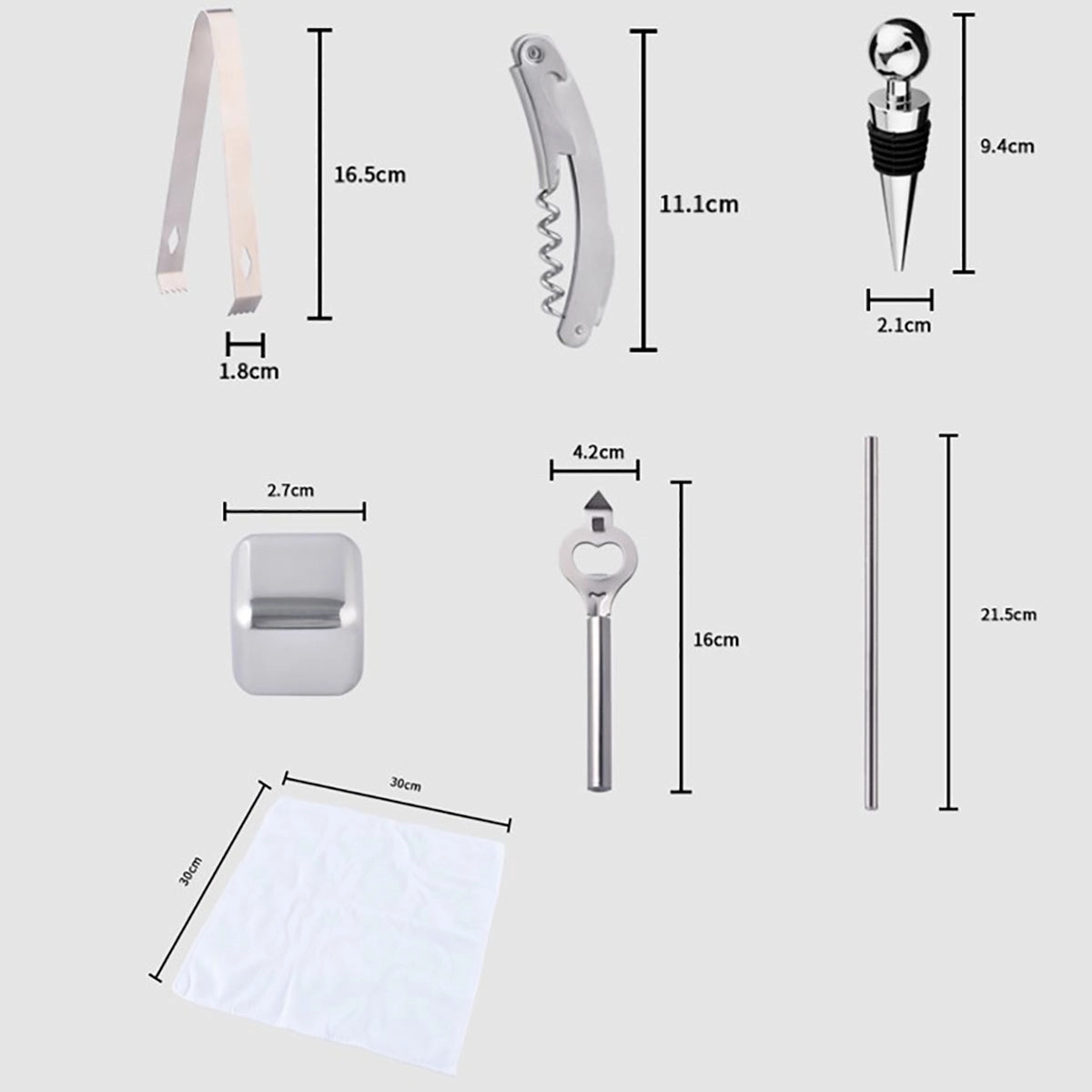 19-Piece Bartender Kit 4