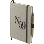 5.5" x 8.5" Recycled Cotton Bound Journal Set 12
