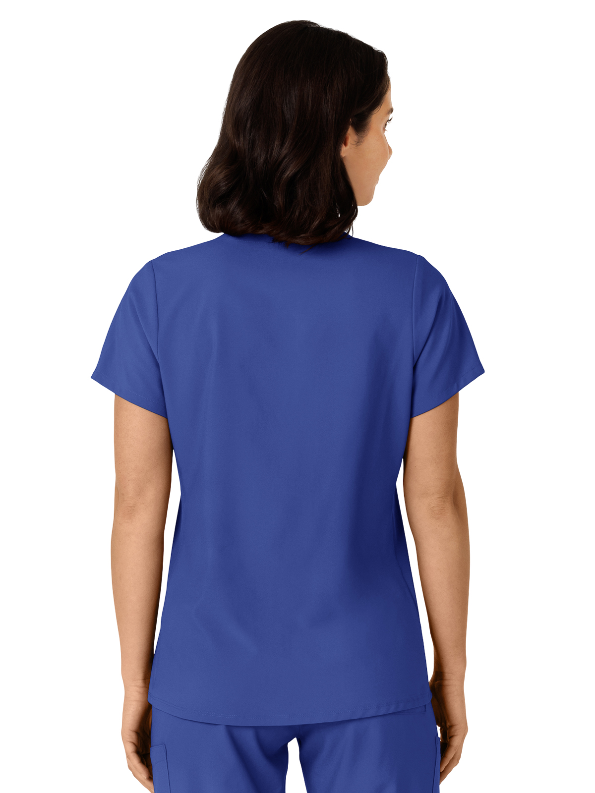 Wink - W123 - Women's Flex-n-Reach Side Panel V-Neck Top 25