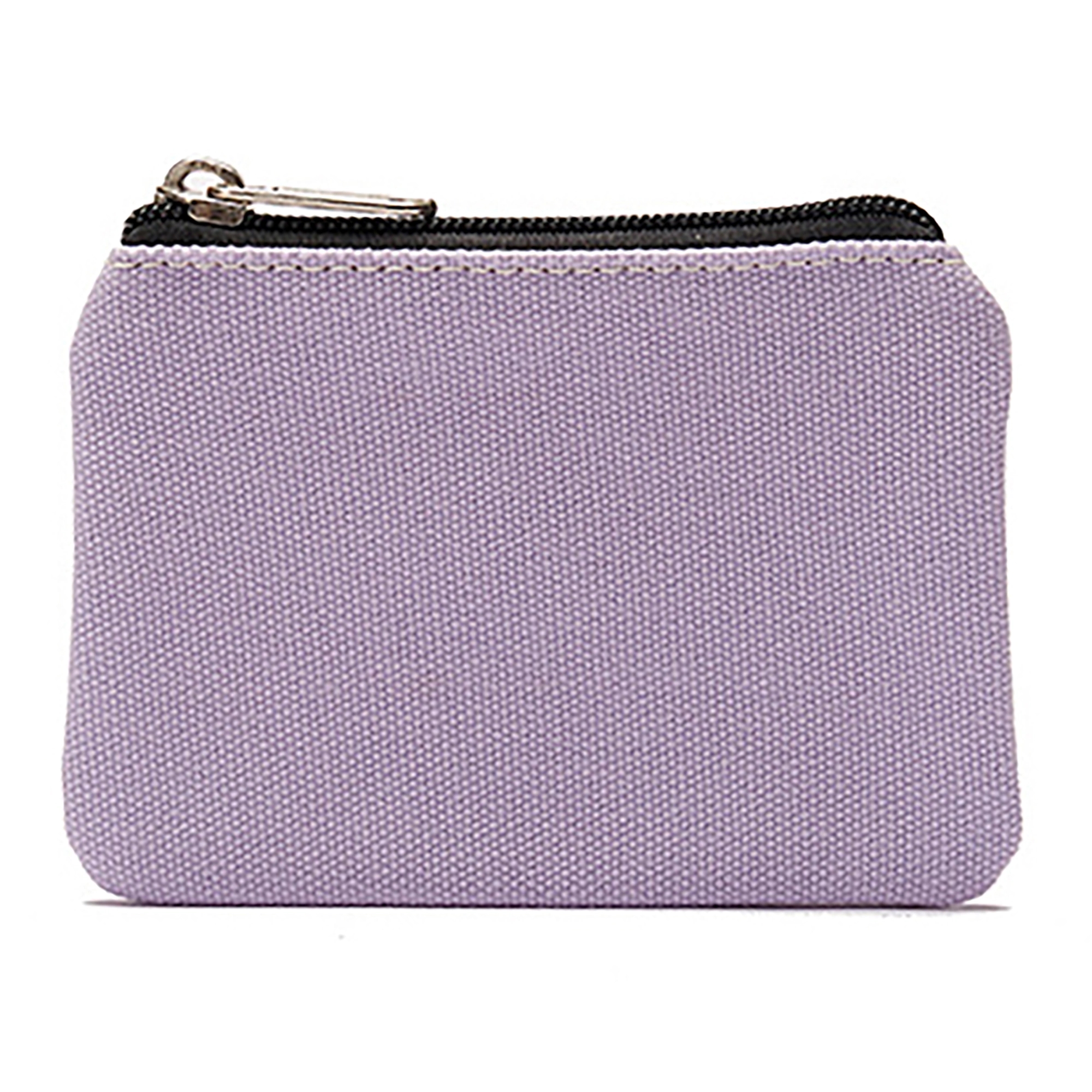 MOQ 50pcs Canvas Small Zipper Blank Coin Purses Pouches 24