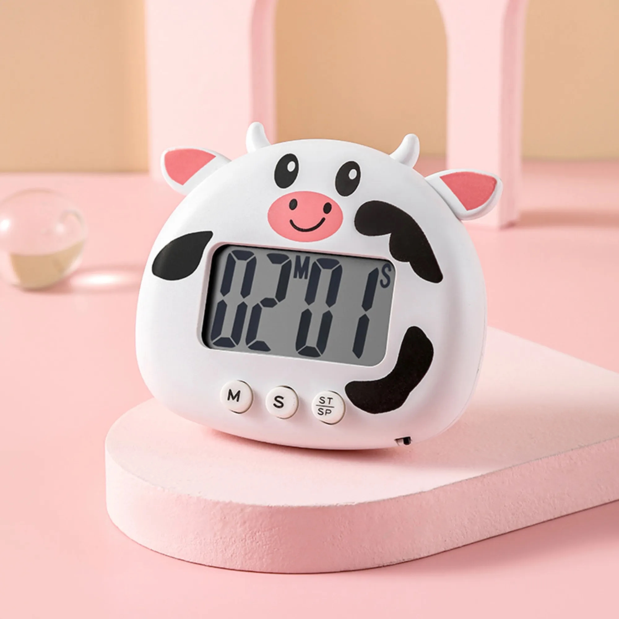 Cartoon Animal Digital Timer Magnetic Family Kitchen Promo 3