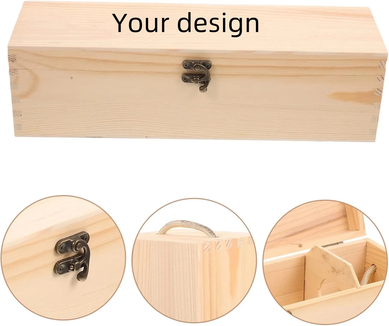 Wooden Wine Box 3