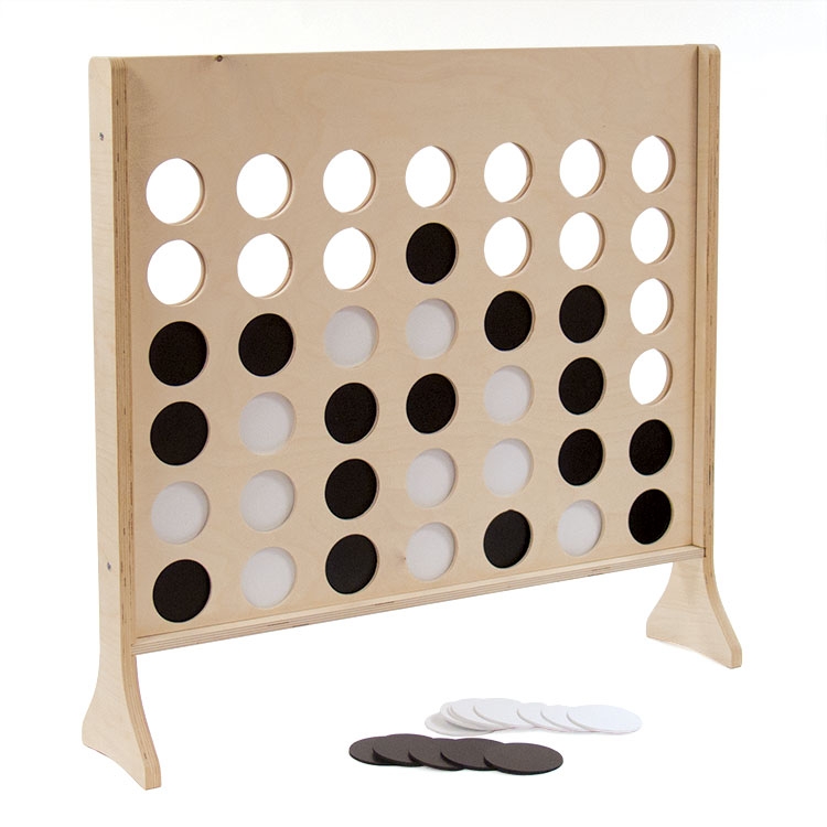 Four In A Row Game Oversized Countertop Version Blank