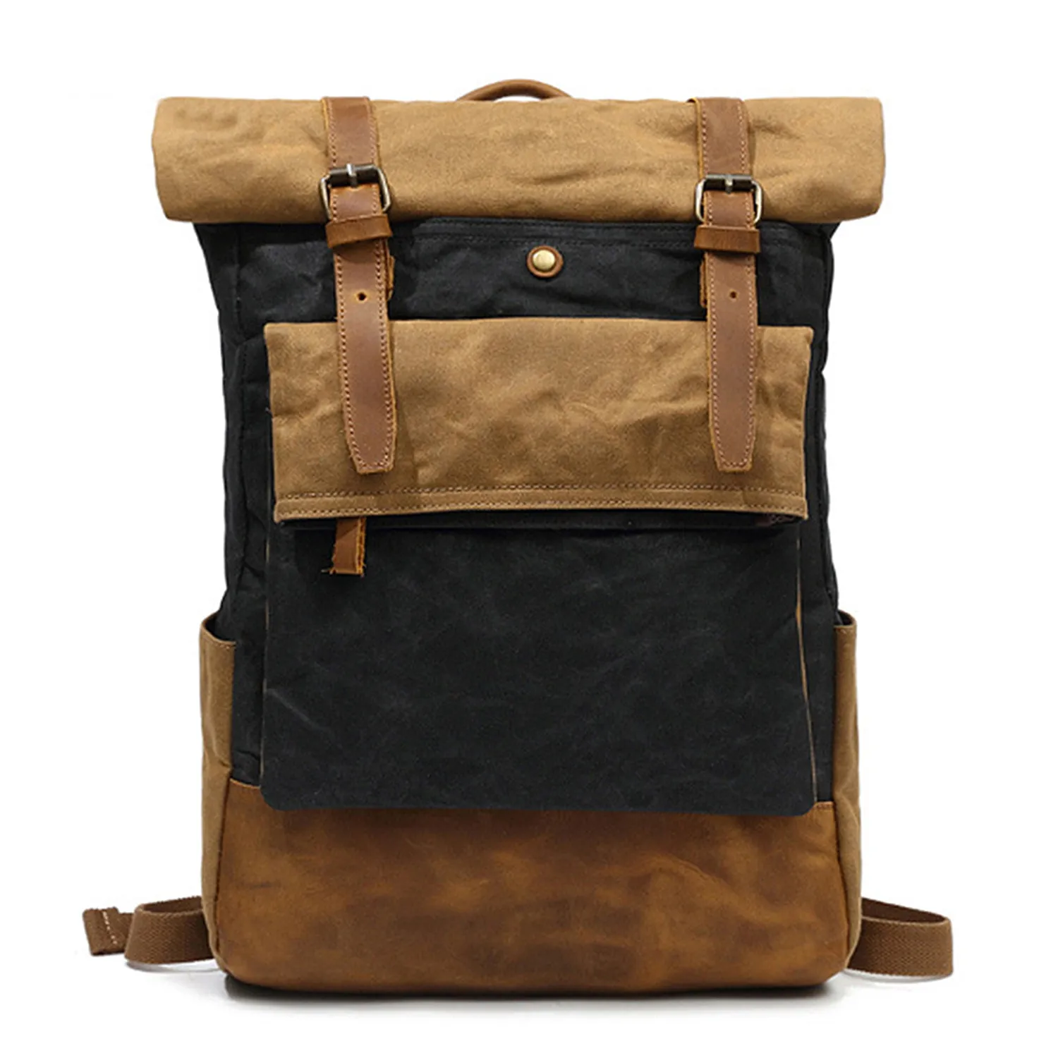 Travel Waxed Canvas Backpack 6