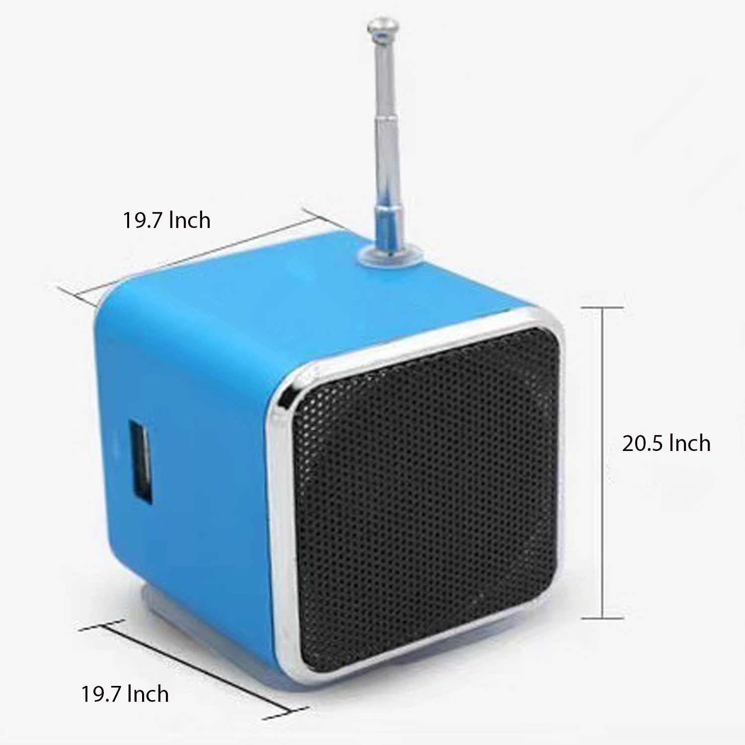 Mini Digital Music Radio Audio Stereo Player Speaker 3