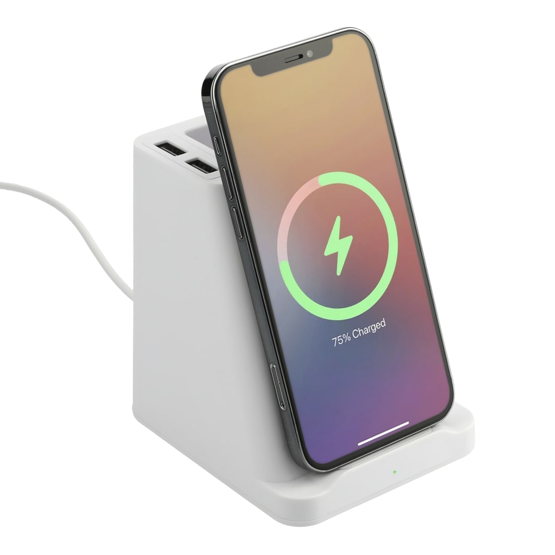 Wireless Charger Pen Holder/Dual Outputs 6