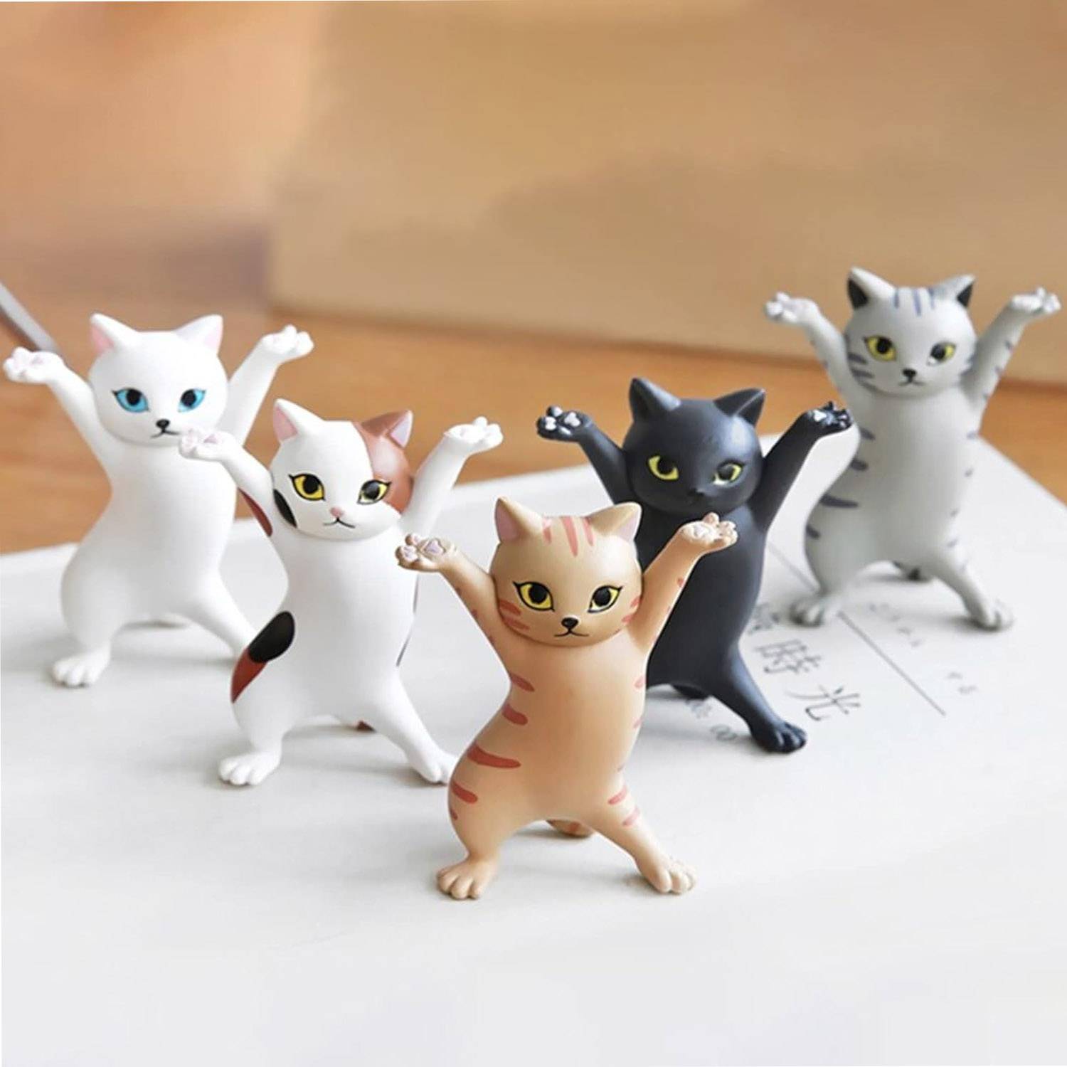 Dancing Cat Pen Holder (5 Sets) 6