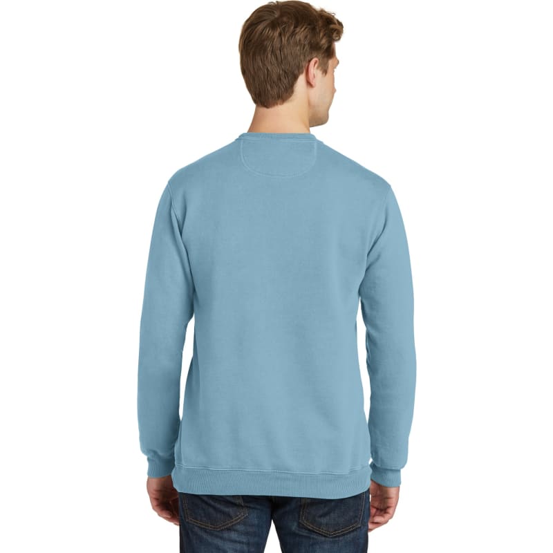 Port & Company Beach Wash Garment-Dyed Crewneck Sweatshirt, custom hoodie or sweatshirt with logo imprint 14