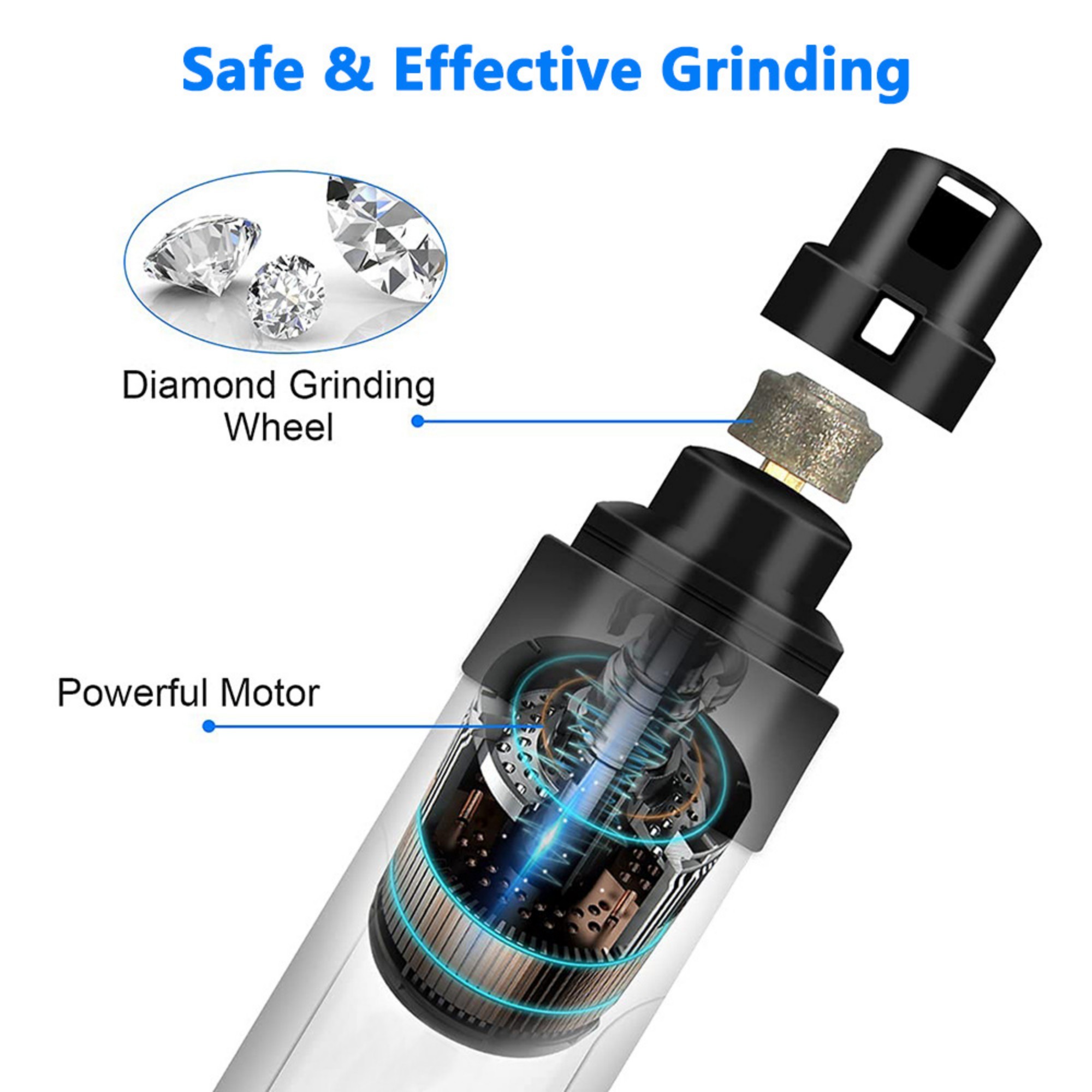 USB Pet Nail Grinder 1