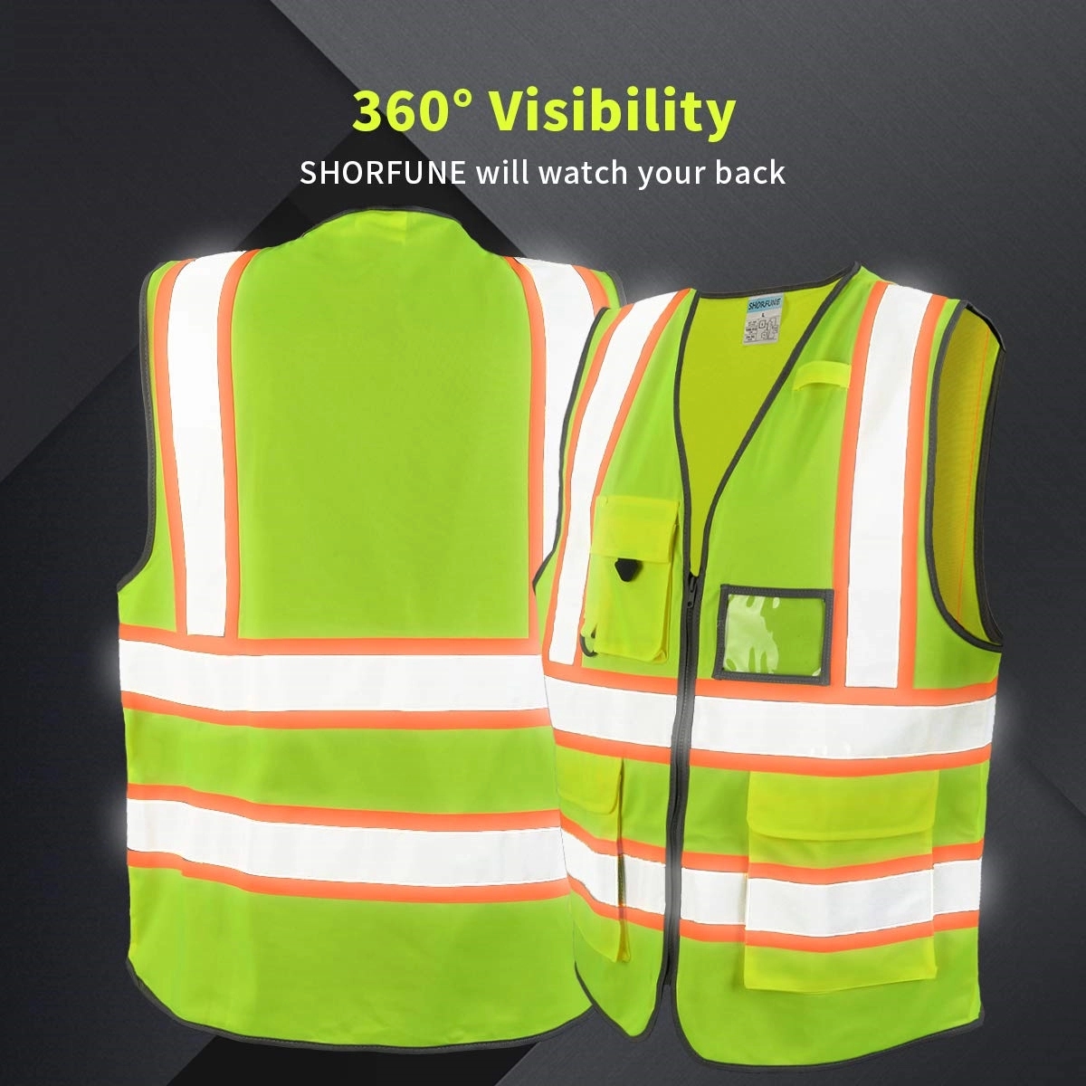 Hi Vis Safety Vest Top High Visibility 5