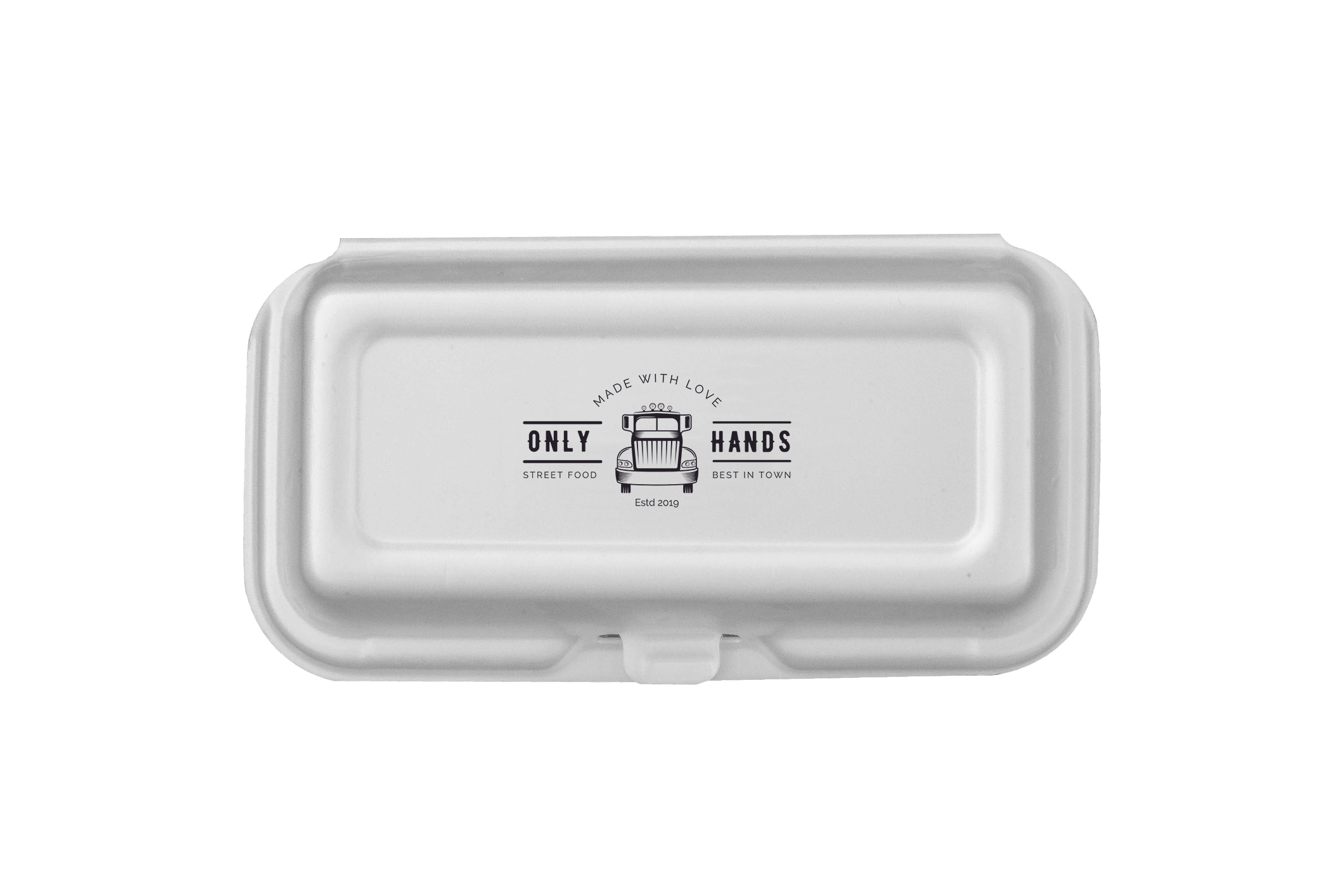 Foam Takeout Container, Hot Dog