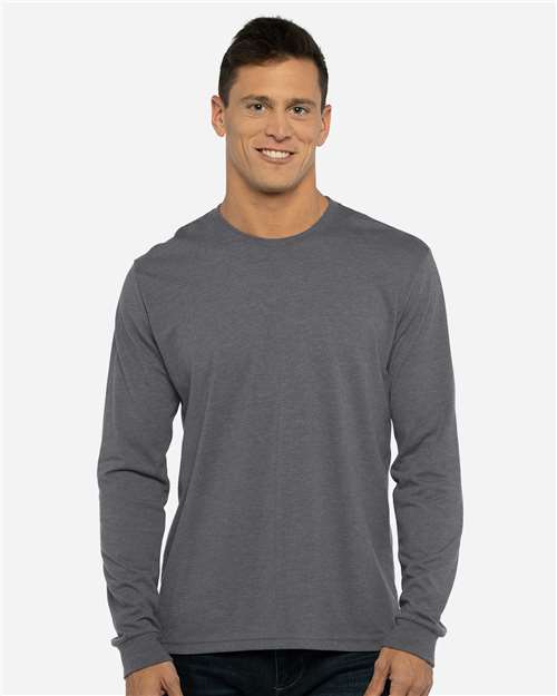 Unisex Sueded Long Sleeve Tee - 6411 11