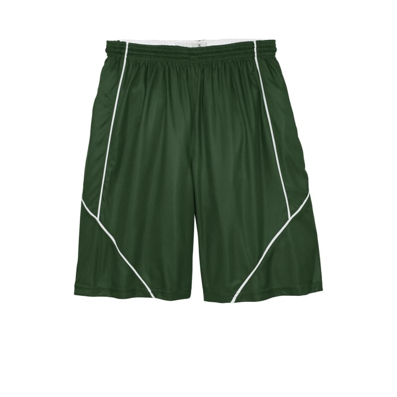 Sport-Tek PosiCharge Mesh Reversible Spliced Short. 10