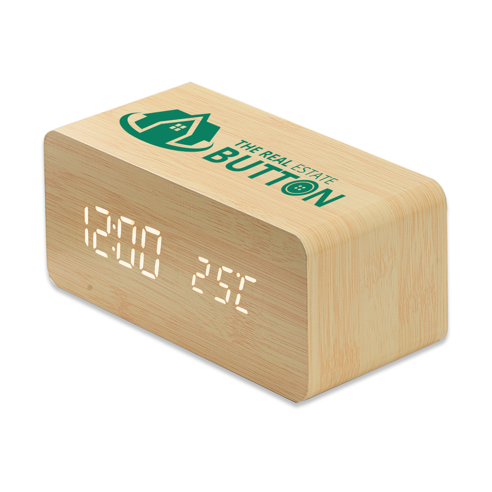 Clement Eco-Friendly Alarm Clock and Wireless Charger 11