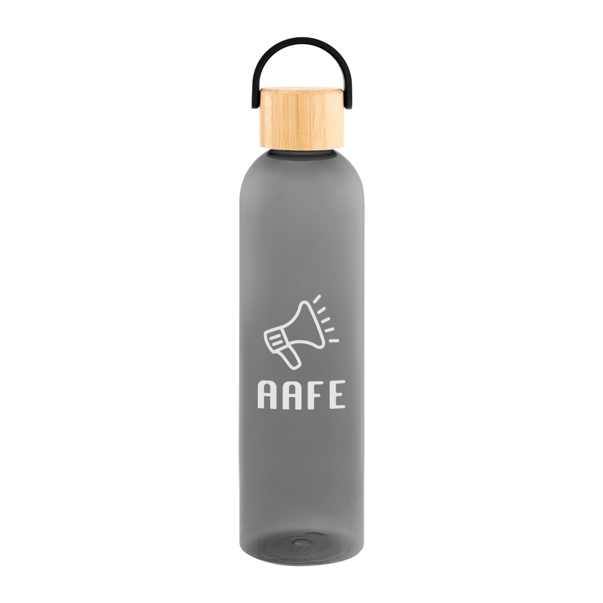 32 Oz. Jeffrey rPET Bottle With Bamboo Lid And Easy Carry Handle 2