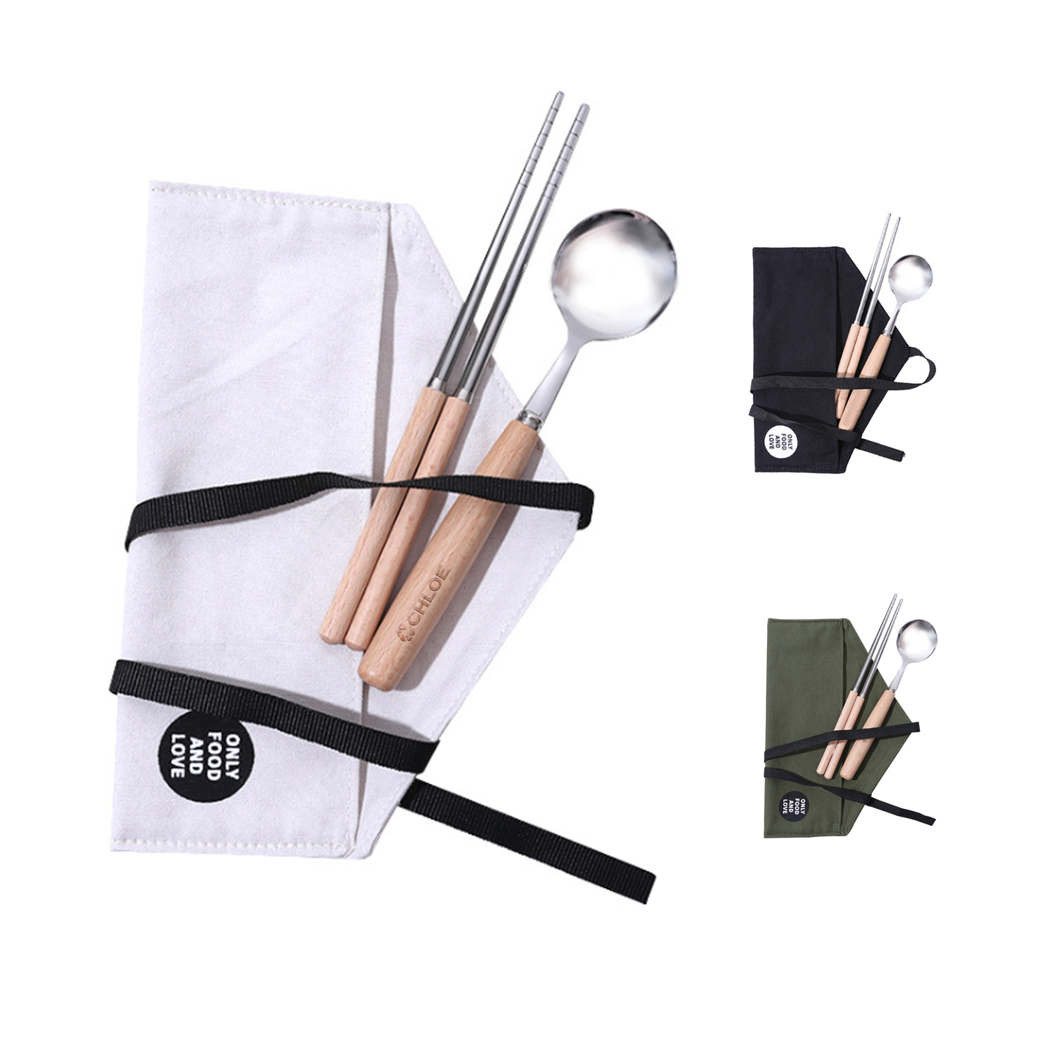 Pocket Portable Cutlery Bag Simple Ins Style 1