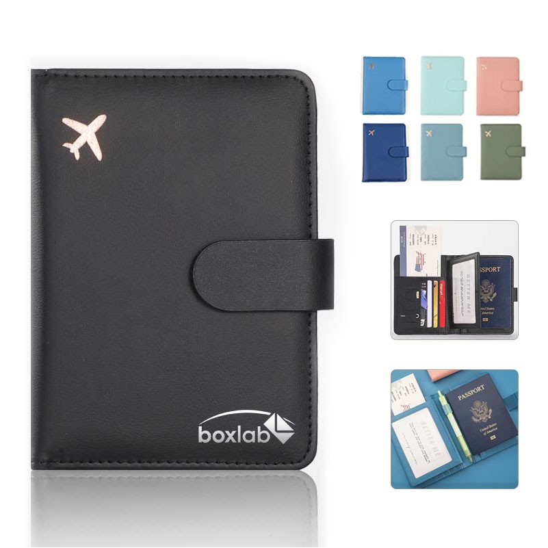 RFID Premium Leather Passport Holder 3