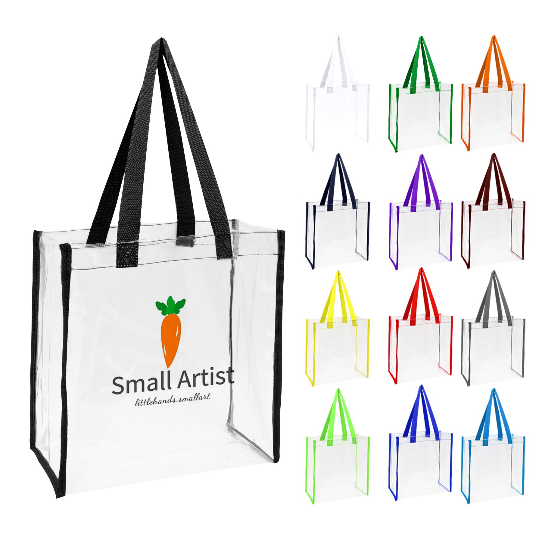 Clear Stadium Tote Bag 1