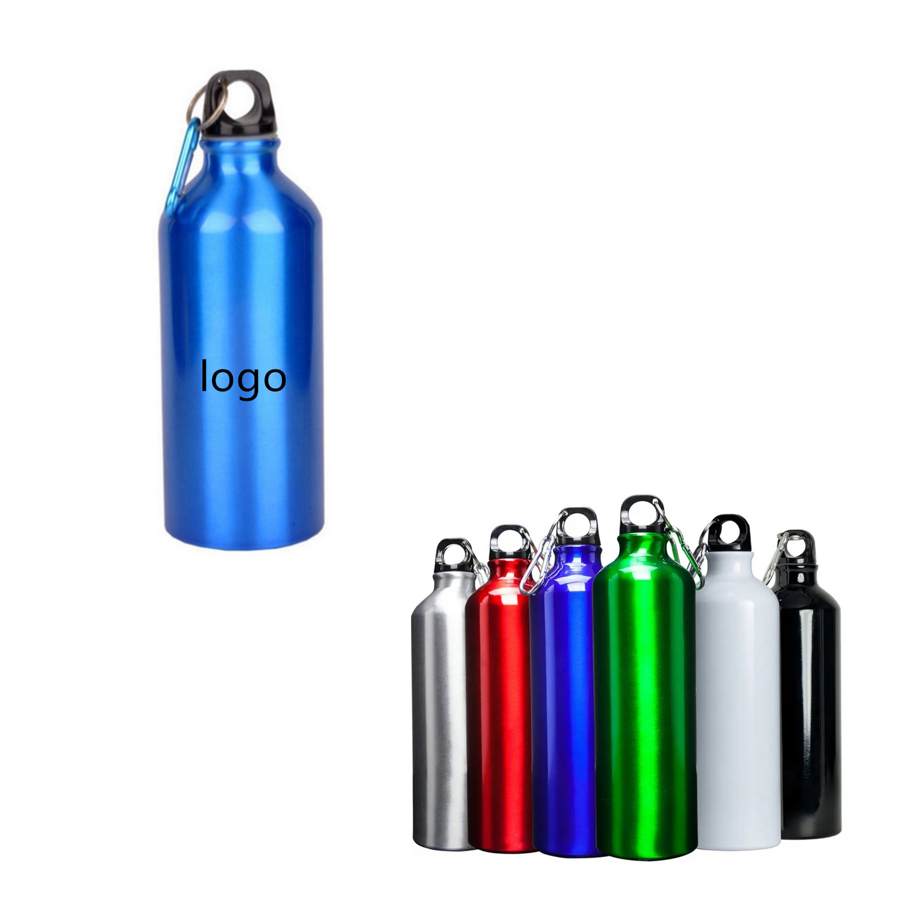 24oz Aluminum Bike Lightweight Reusable Bottles 1