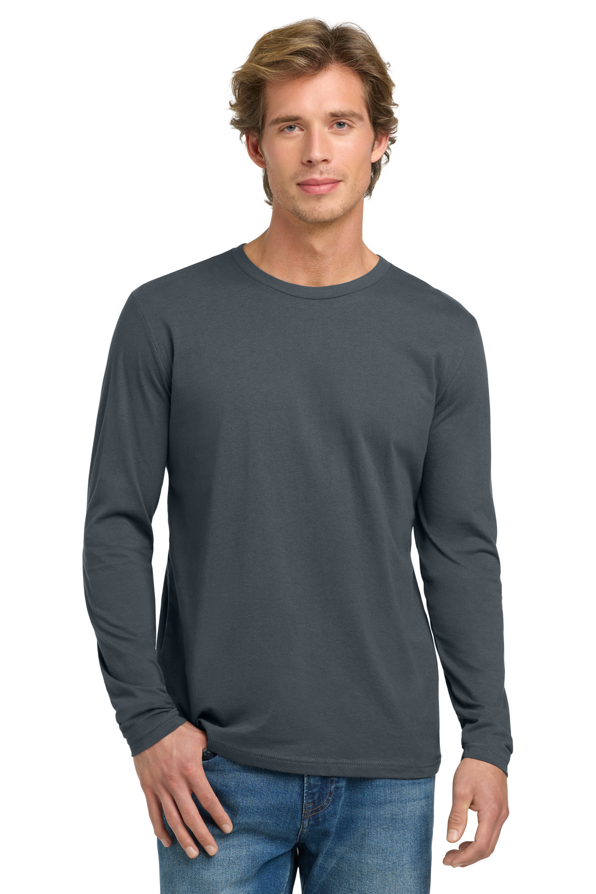 Next Level Apparel Cotton Long Sleeve Tee. NL3601 77