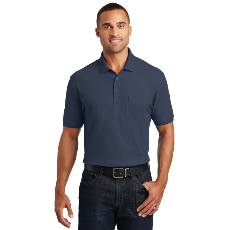 Port Authority Core Classic Pique Pocket Polo. 47
