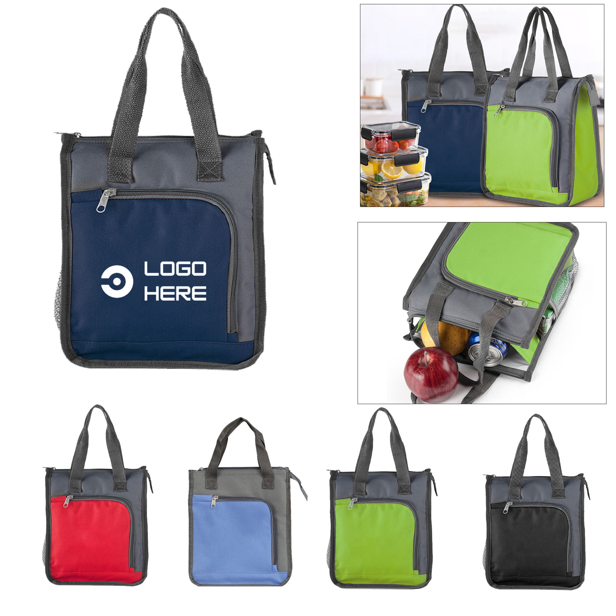 Portable Insulated Lunch Box Bag 2