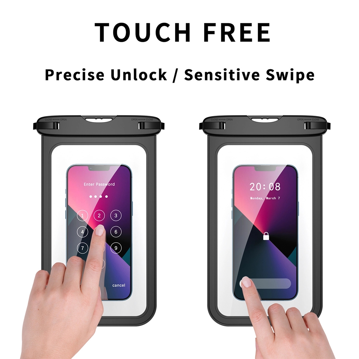 Large Waterproof Phone Pouch Case Bag 3
