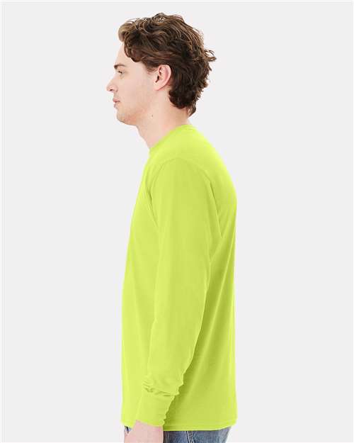 Unisex Workwear Long Sleeve Pocket T-Shirt - W120 40