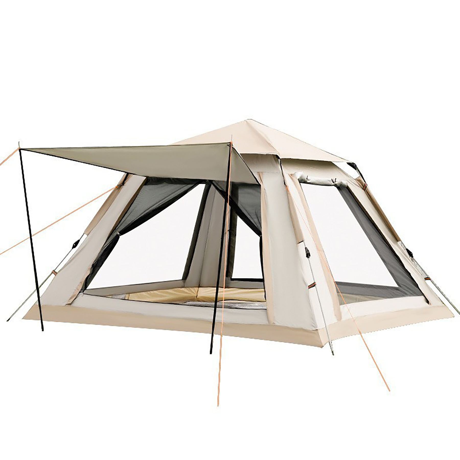 2 Person Room Instant Setup Waterproof Pop Up Camping Tents 5