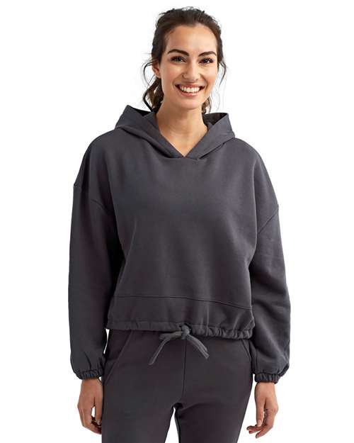 Women's Cropped Maria Hooded Sweatshirt - TD085 44