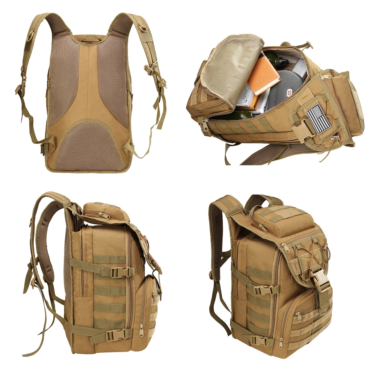 Custom Military Tactical Assault Trekking Backpack 7