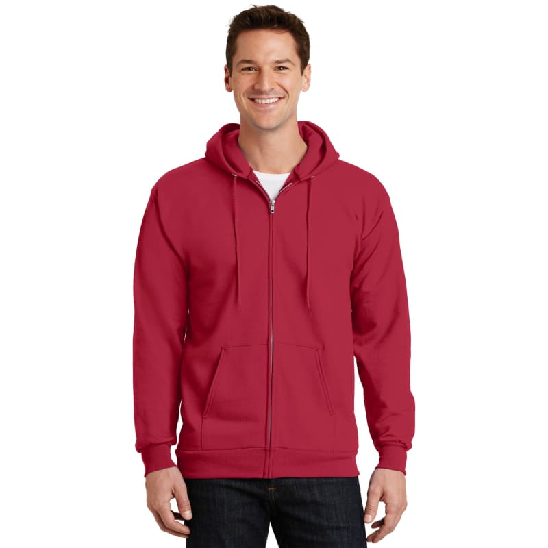 Port & Company Essential Fleece Full-Zip Hooded Sweatshirt., custom hoodie or sweatshirt with logo imprint 39