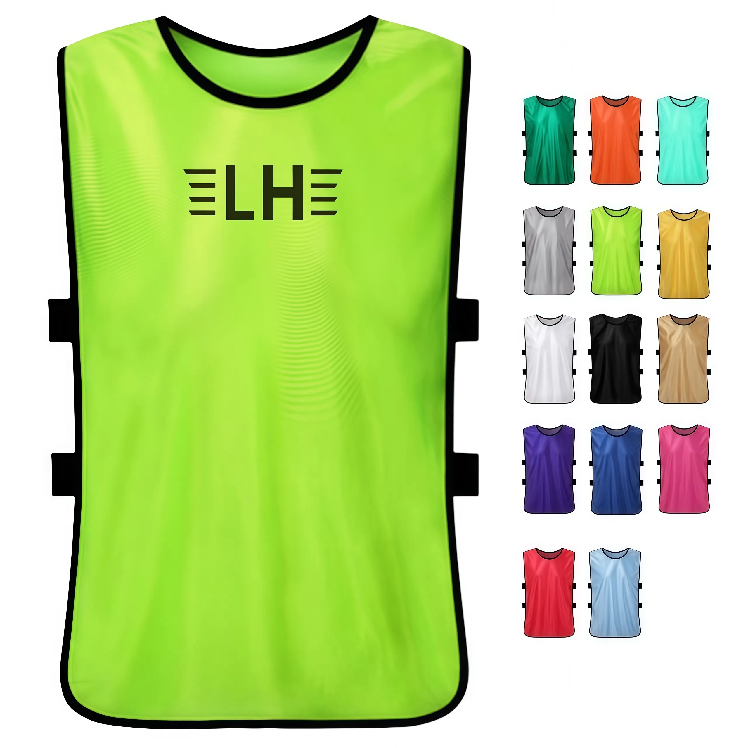 Custom Unisex Birdseye Mesh Training Pinnies 3