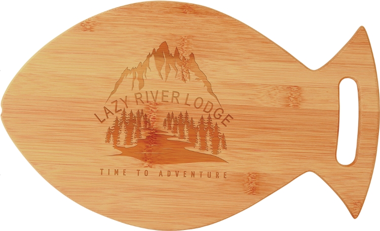 Bamboo Cutting Board - Fish Shaped 2