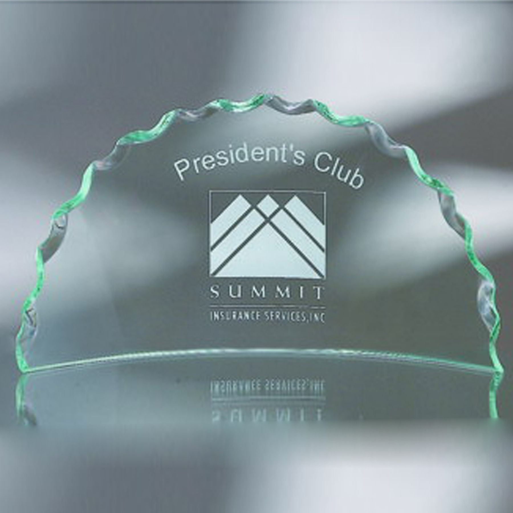 5" Award- Awards, Trophy,Media Luna, Rope Edge_D404GA 5