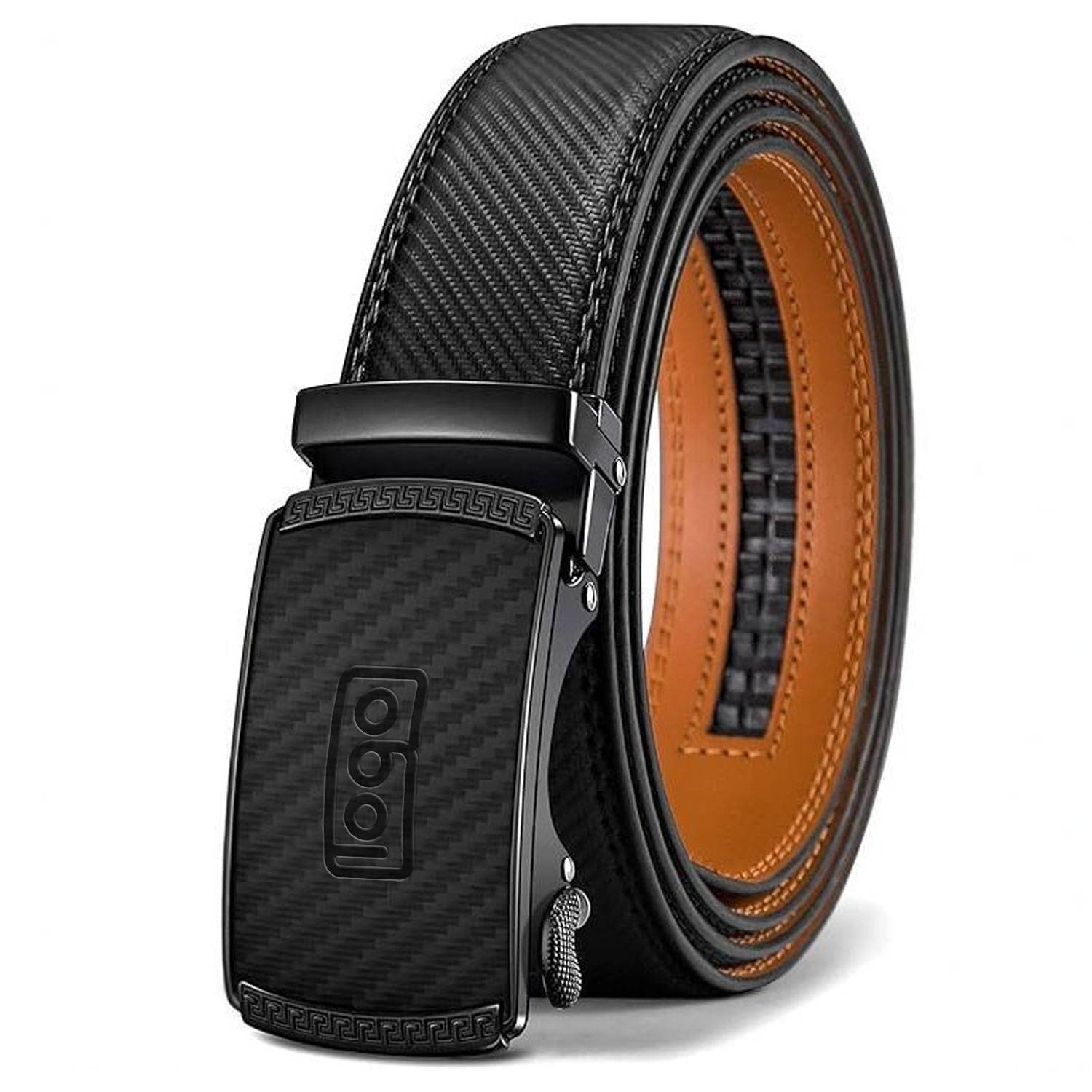 Mens Adjustable Genuine Leather Belt 2