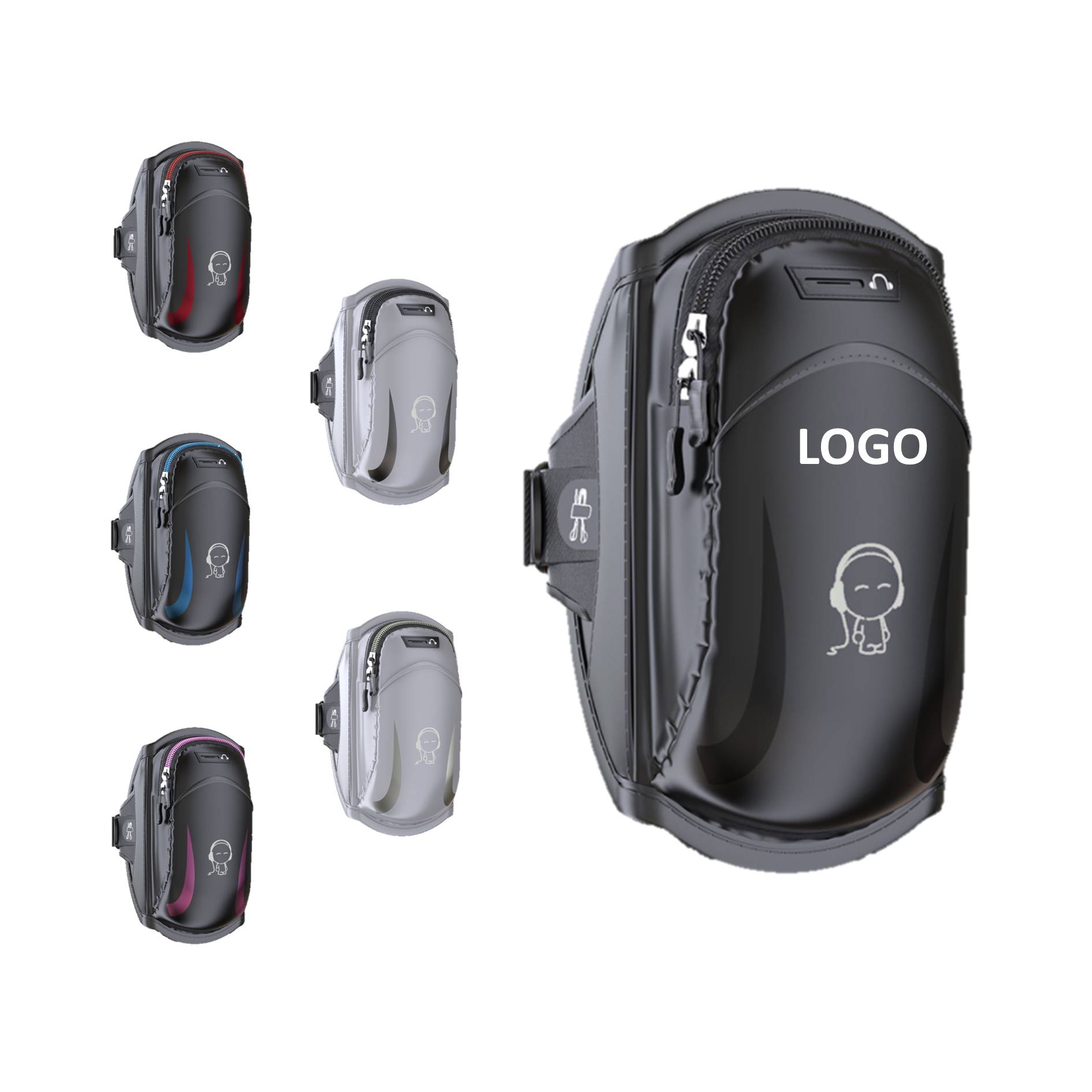 Outdoor Luminous Night Running Arm Bag 1