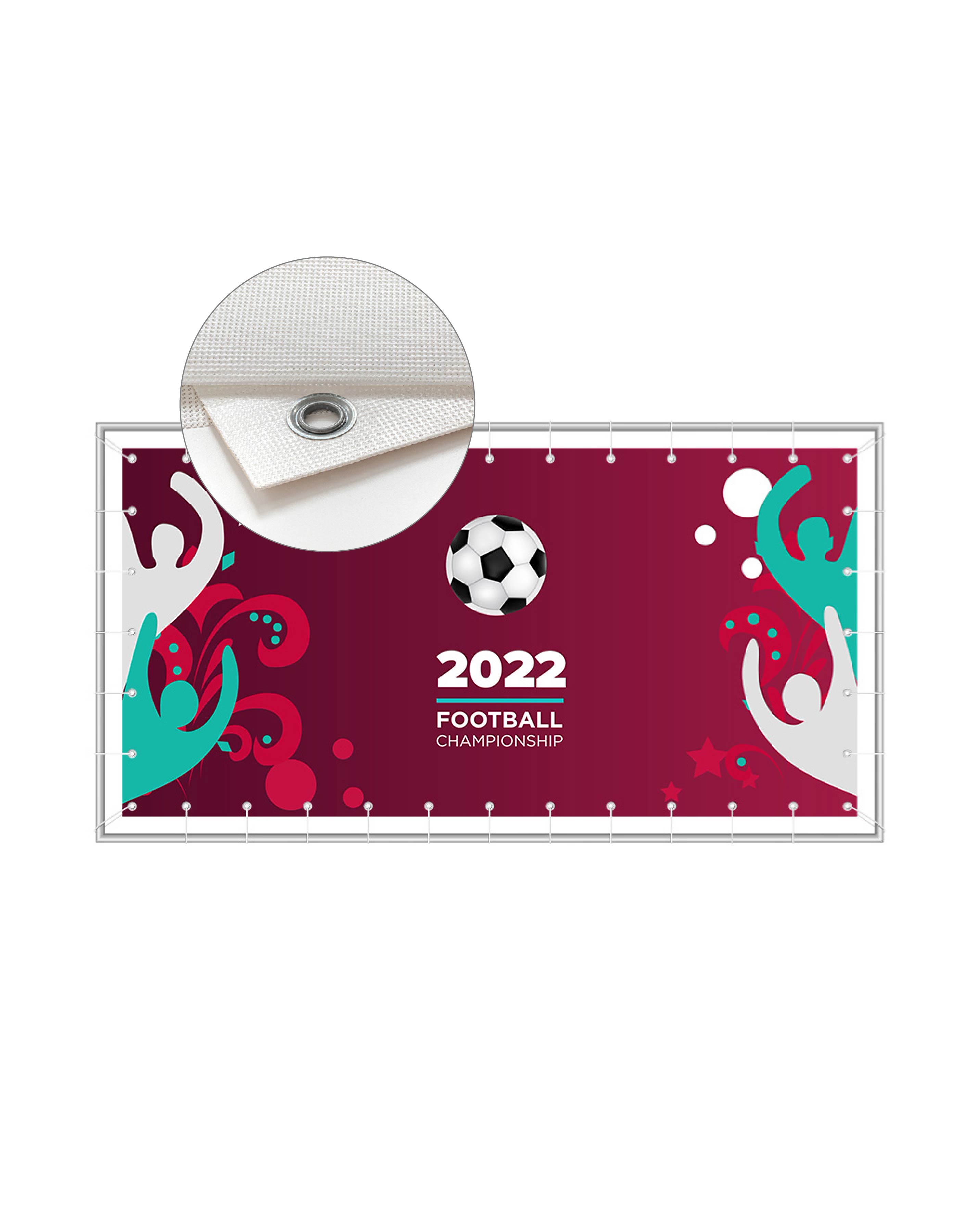 Mesh Banner Single Sided (3ft x 5ft) 2
