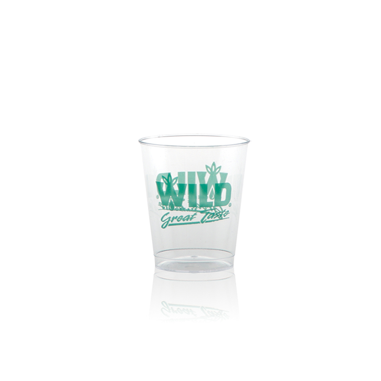 5 oz Hard Plastic Smooth Cup Clear Hi-Speed Print, custom paper cup with logo imprint 3
