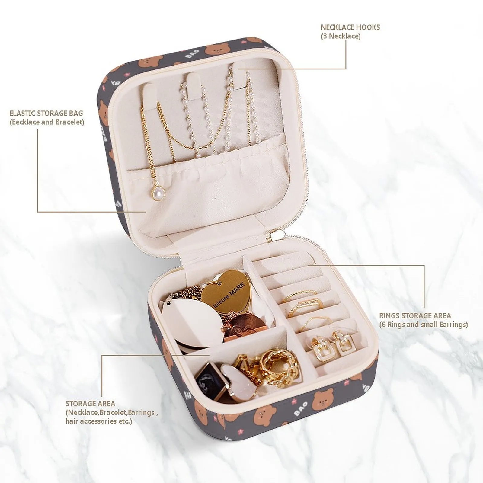 Custom Jewelry Box Wholesale Bulk with Logo Personalized Art Design for Corporate Gifts 8