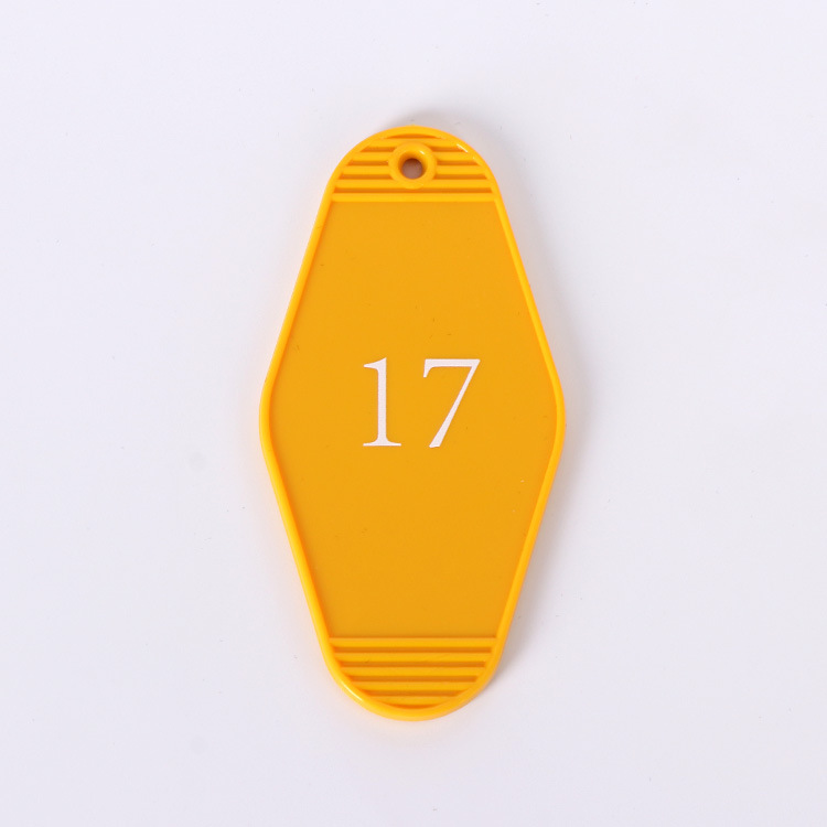 Motel Key Tag W/ Keyring 36