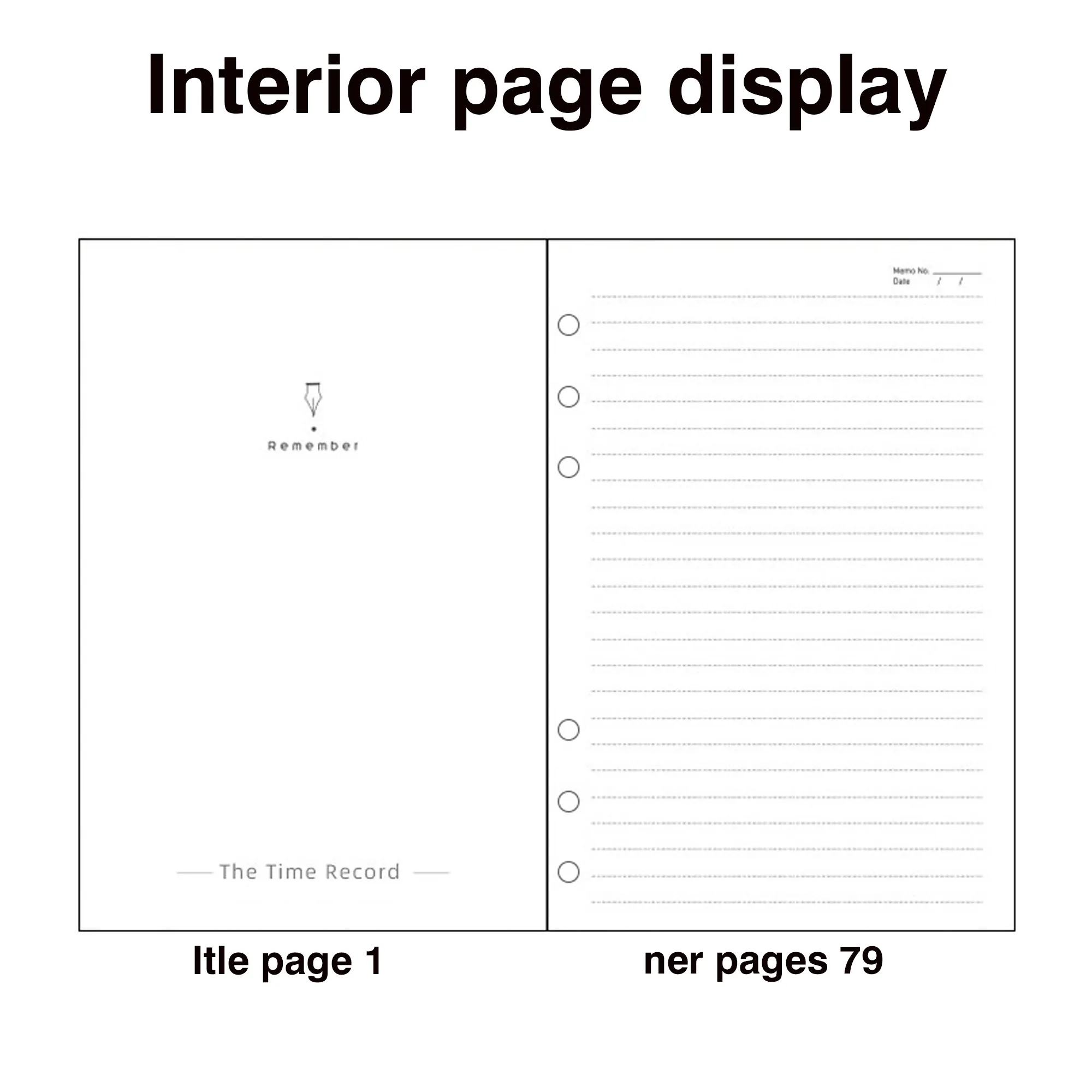 Tri-fold A5 ring binder notebook 2