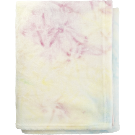 Tie Dye Flannel Fleece Blanket 6