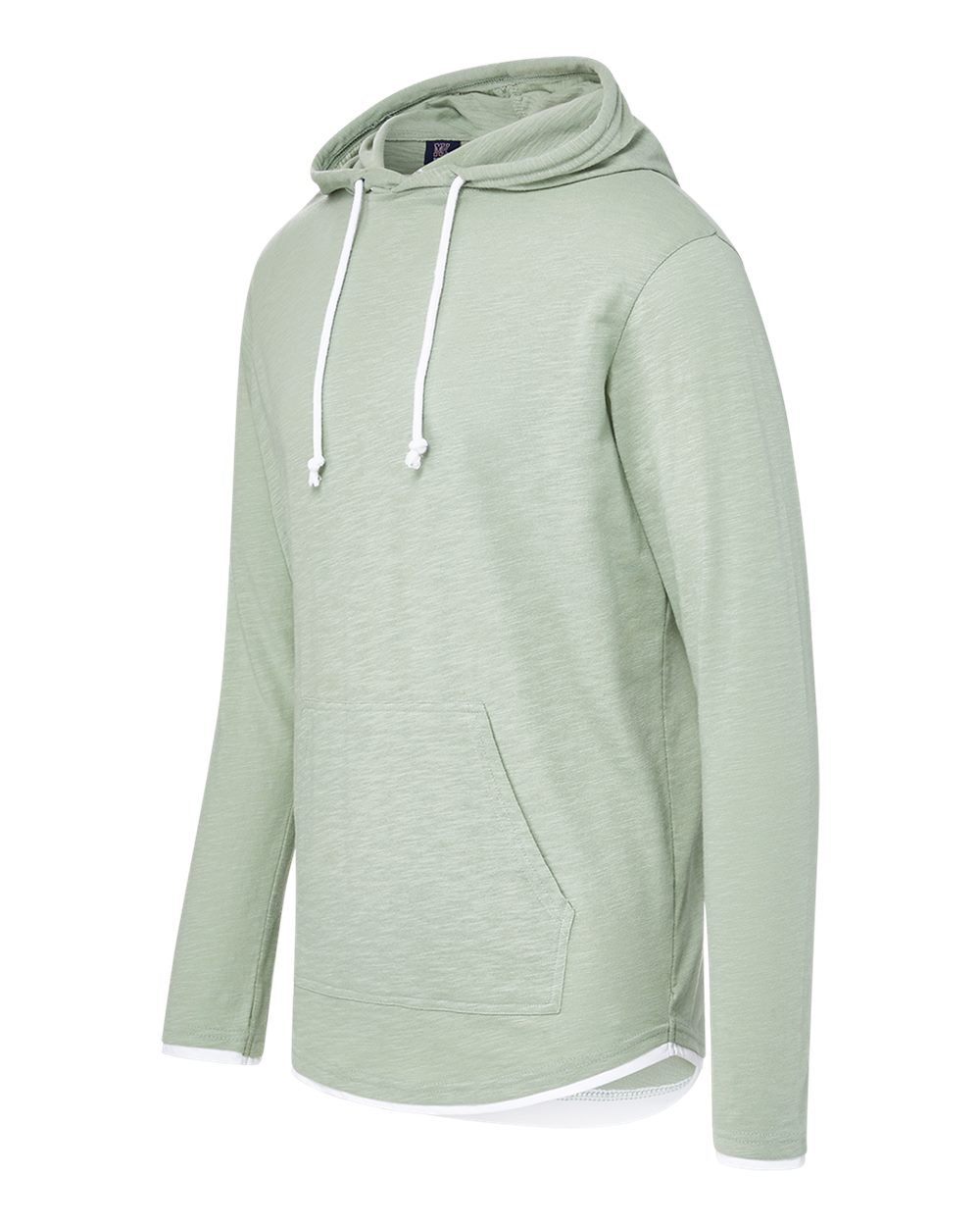 Unisex Miles Slub Hooded Long Sleeve T-Shirt - 24401 12