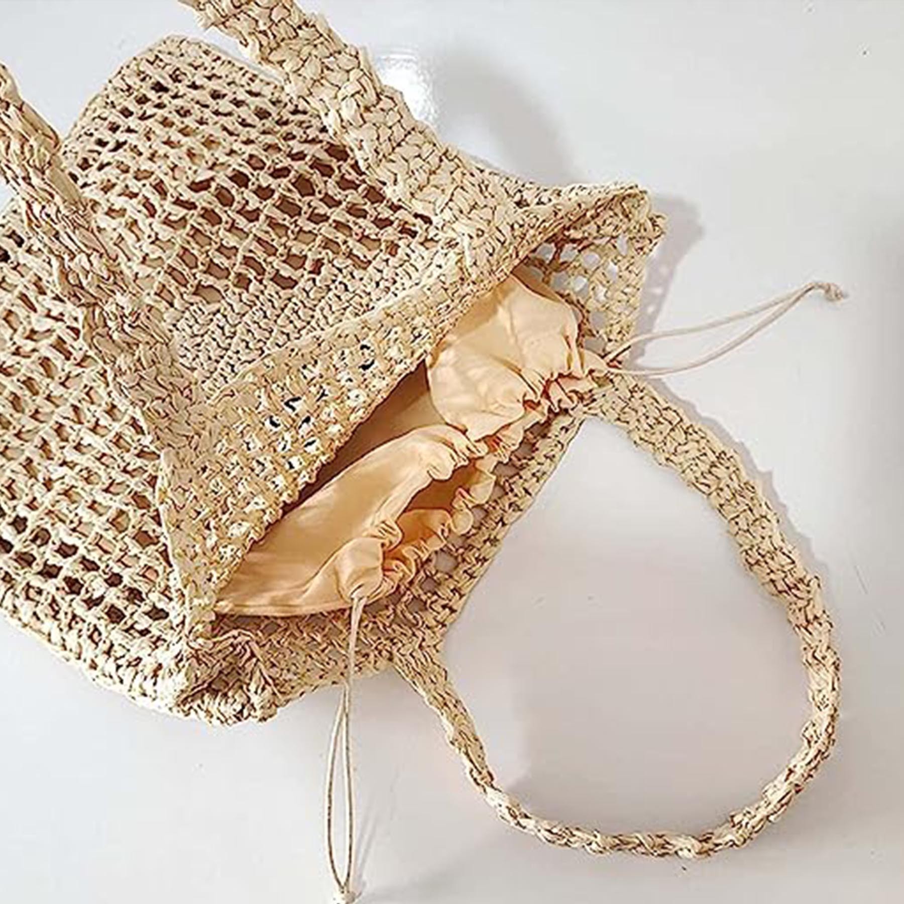 Large Handmade Rope Bag 2